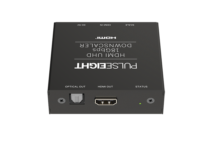 1x4 4K UHD HDMI Splitter with Down-Scaler and Audio Outputs